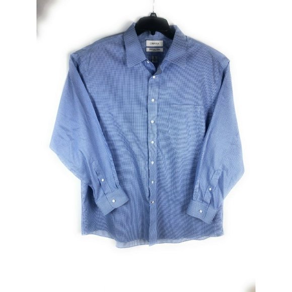 Daniel Cremieux | Shirts | Cremieux Mens Blue Check 835 Long Sleeve ...